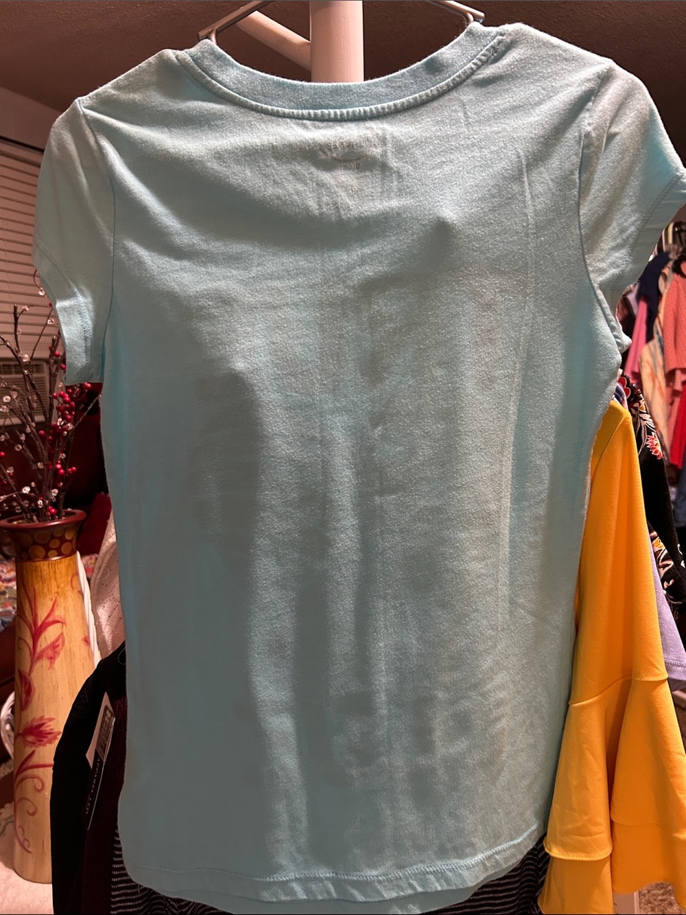 Disney Light Blue Eeyore 'True Blue' Graphic Tee Size S - Picture 2 of 4